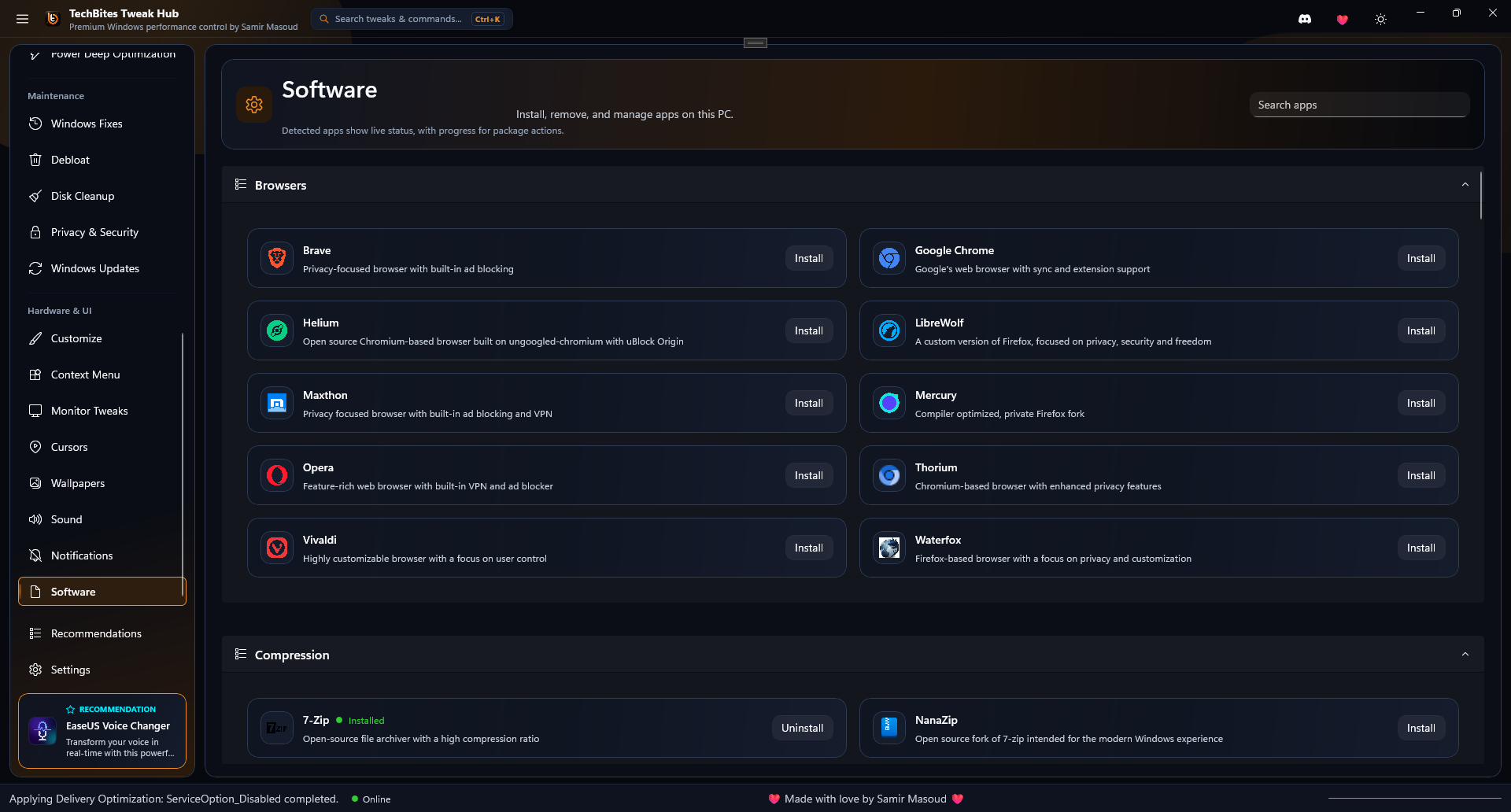 Tech Bites Hub Software & Runtimes Installer Hub